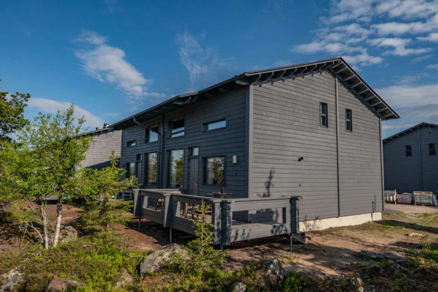 Hilltop cottages in Iso-Syöte Finnish Lapland